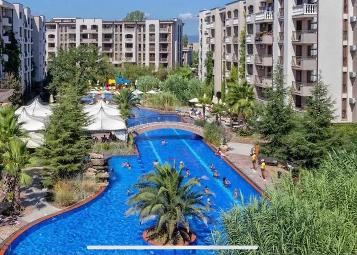 Luxury In Cascadas Family Sunny Апартамент Слънчев бряг