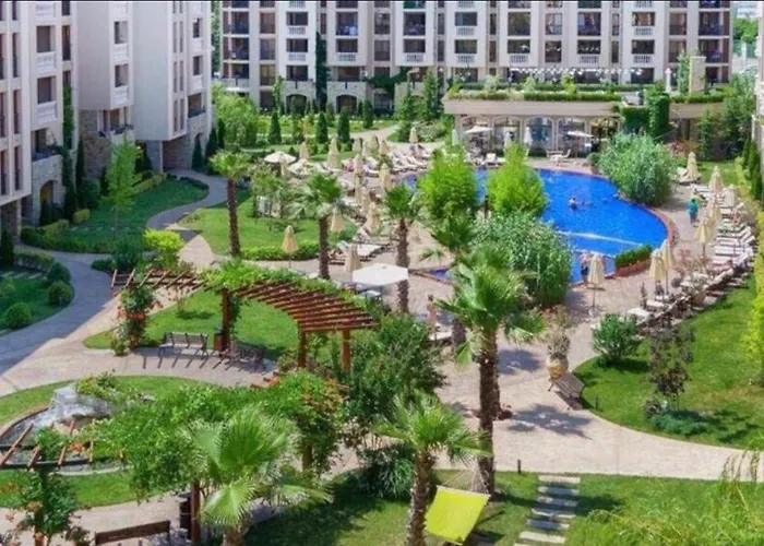 Апартамент Luxury In Cascadas Family Sunny Слънчев бряг