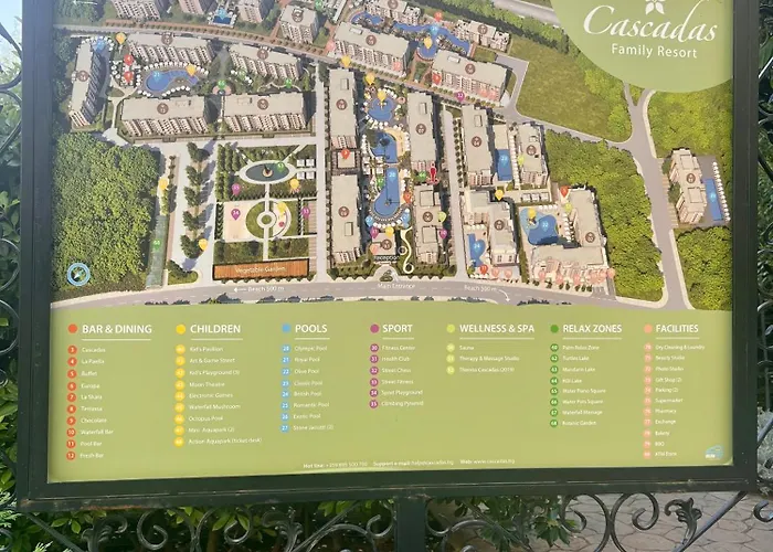 Luxury In Cascadas Family Sunny Апартамент Слънчев бряг