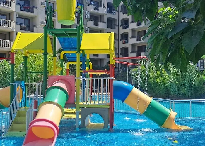 Luxury In Cascadas Family Sunny Apartment Sunny Beach